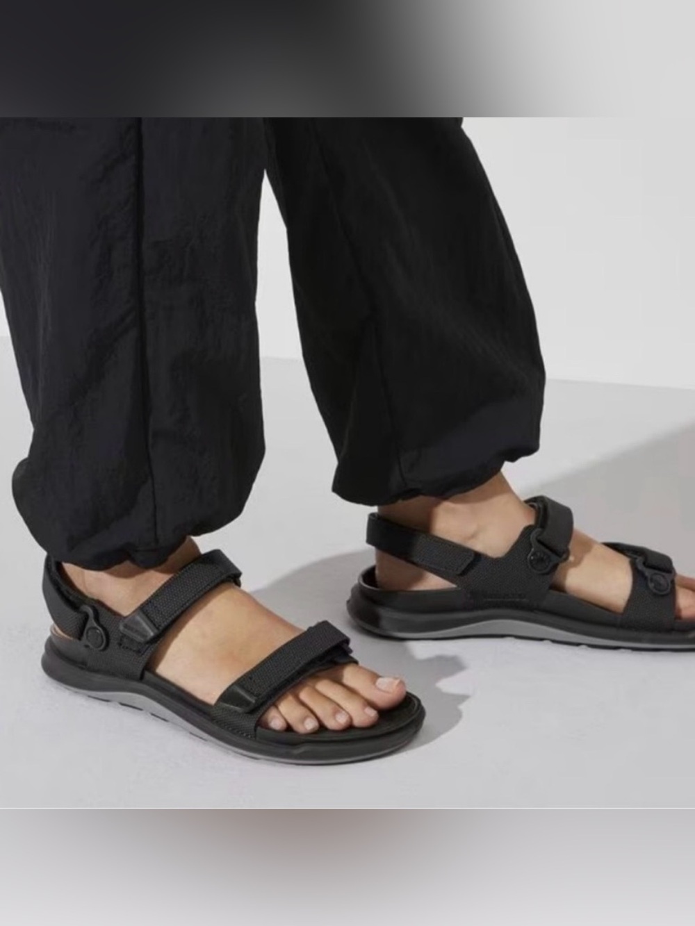 Birkenstock Kalahari Sandals in Black